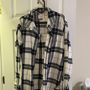 American Eagle Outfitters Men's Checkered Shirt Jacket